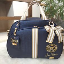 Bolsa Maternidade Azul em São Vicente