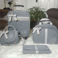 Kit Bolsas de Maternidade Cinza em Santos